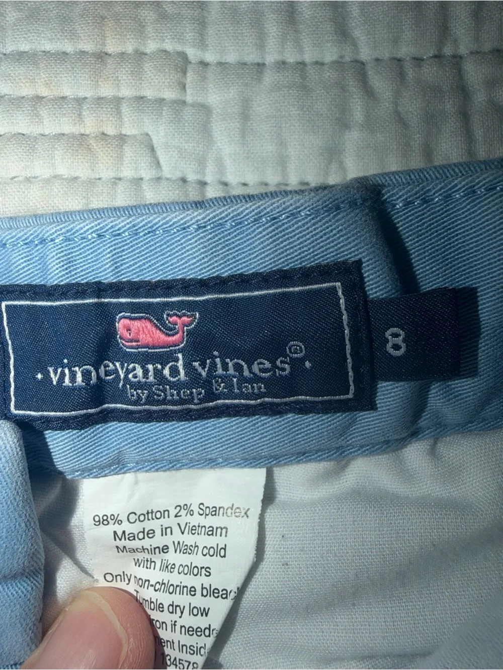 Vineyard Vines Boys Light Blue Sailboat Printed Shorts